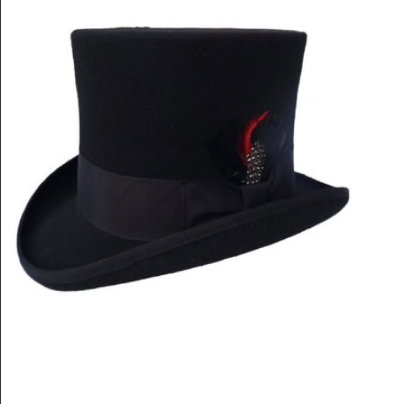 🎩 100% wool - Men’s Solid Top Hat